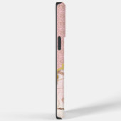 Arabesque Arch | Blush-Marmor und Gold Case-Mate iPhone Hülle (Rückseite / Rechts)