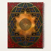 Arabesque Art Deco Antique Style Jewelen Planer (Rückseite)