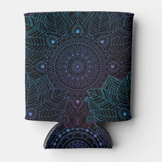 Arabesque Bliss: Oriental Mandala Magic Dosenkühler (Vorderseite)