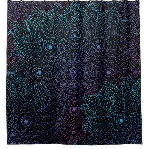 Arabesque Bliss: Oriental Mandala Magic Duschvorhang