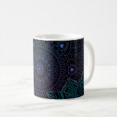 Arabesque Bliss: Oriental Mandala Magic Kaffeetasse (VorderseiteRechts)
