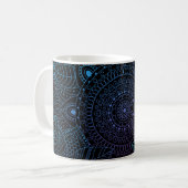 Arabesque Bliss: Oriental Mandala Magic Kaffeetasse (Vorderseite Links)