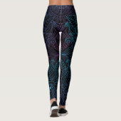 Arabesque Bliss: Oriental Mandala Magic Leggings (Rückseite)