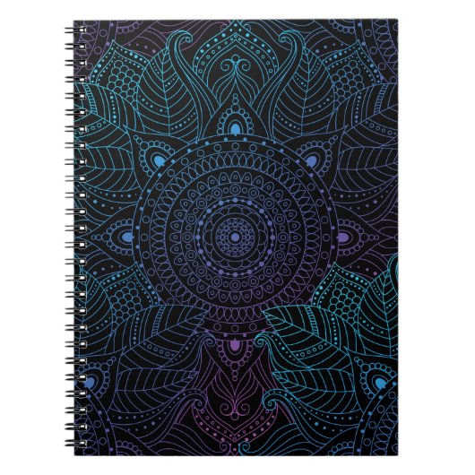 Arabesque Bliss: Oriental Mandala Magic Notizblock (Vorderseite)