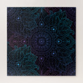 Arabesque Bliss: Oriental Mandala Magic Puzzle (Horizontal)