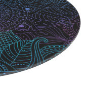Arabesque Bliss: Oriental Mandala Magic Schneidebrett (Ecke)