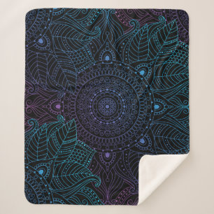 Arabesque Bliss: Oriental Mandala Magic Sherpadecke