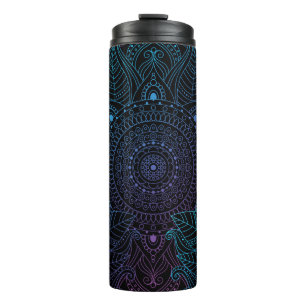 Arabesque Bliss: Oriental Mandala Magic Thermosbecher