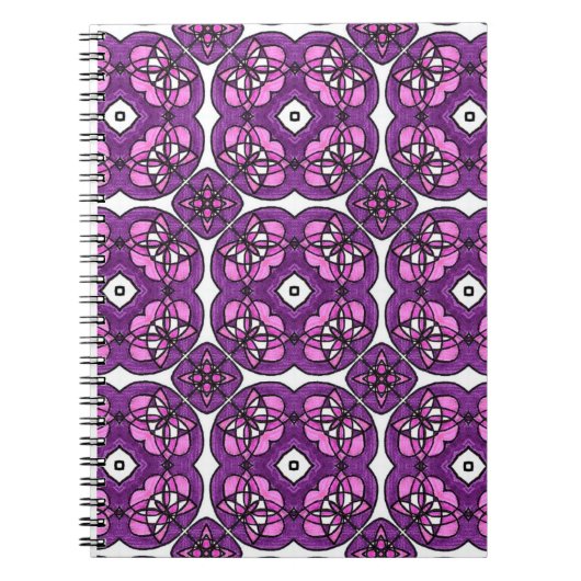 Arabesque Blossom Notizblock (Vorderseite)