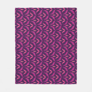 Arabesque-Blumenmuster: Nahtloses Art Deco. Fleecedecke