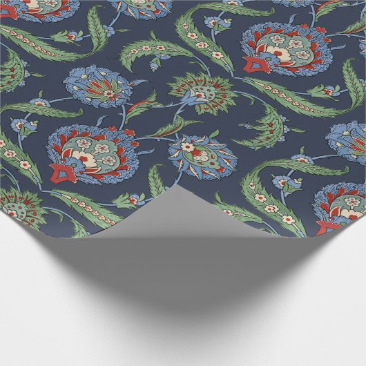 Arabesque Blumenpapier Geschenkpapier (Ecke)