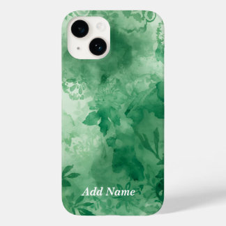 Arabesque Botanisches Telefongehäuse - Grüne Wasse Case-Mate iPhone 14 Hülle