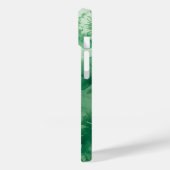 Arabesque Botanisches Telefongehäuse - Grüne Wasse Case-Mate iPhone Hülle (Rückseite / Links)