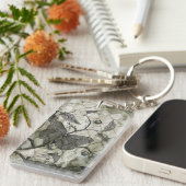 Arabesque Butterfells I Schlüsselanhänger (Vorderseite rechts)