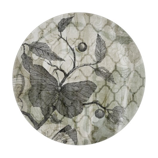 Arabesque Butterfells I Schneidebrett (Vorderseite)