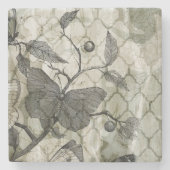 Arabesque Butterfells I Steinuntersetzer (Vorderseite)