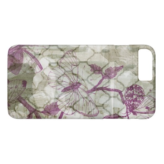 Arabesque Butterfells IV Case-Mate iPhone Hülle (Rückseite (Horizontal))