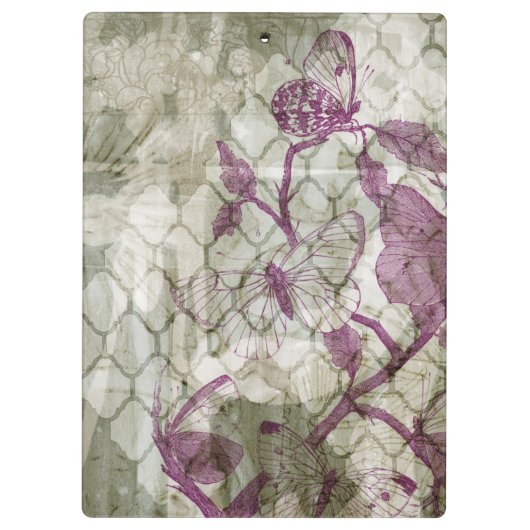Arabesque Butterfells IV Klemmbrett (Rückseite)
