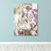 Arabesque Butterfells IV Leinwanddruck (Insitu (Holzboden))