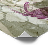 Arabesque Butterfells IV Poster (Ecke)