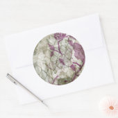 Arabesque Butterfells IV Runder Aufkleber (Umschlag)