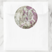 Arabesque Butterfells IV Runder Aufkleber (Tasche)