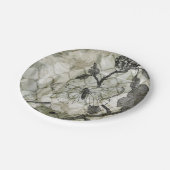 Arabesque Butterflies II Pappteller (Schrägansicht)