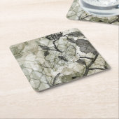 Arabesque Butterflies II Rechteckiger Pappuntersetzer (angewinkelt)