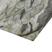 Arabesque Butterflies II Schneidebrett (Ecke)