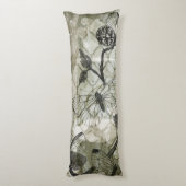 Arabesque Butterflies II Seitenschläferkissen (Rückseite (Vertikal))