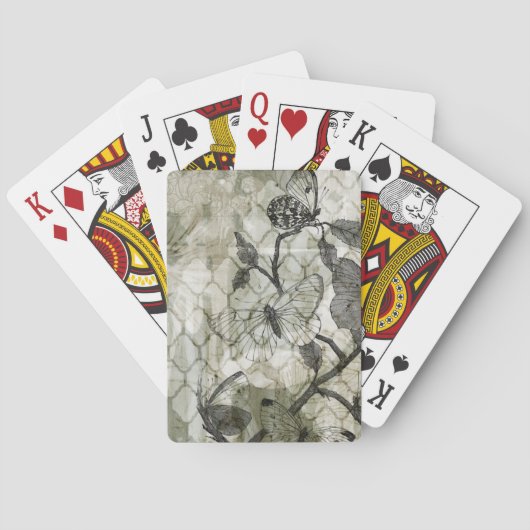 Arabesque Butterflies II Spielkarten (Rückseite)