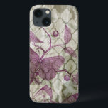 Arabesque Butterflies III Case-Mate iPhone Hülle<br><div class="desc">Tiere</div>
