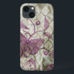Arabesque Butterflies III Case-Mate iPhone Hülle<br><div class="desc">Tiere</div>