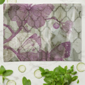 Arabesque Butterflies III Küchentuch (Gefaltet)