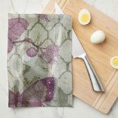 Arabesque Butterflies III Küchentuch (Viertel Falte)