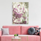 Arabesque Butterflies III Leinwanddruck (Insitu (Wohnzimmer))