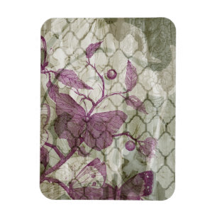 Arabesque Butterflies III Magnet