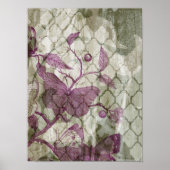 Arabesque Butterflies III Poster (Vorne)