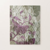 Arabesque Butterflies III Puzzle (Vertikal)
