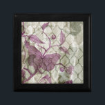 Arabesque Butterflies III Schmuckschachtel<br><div class="desc">Tiere</div>