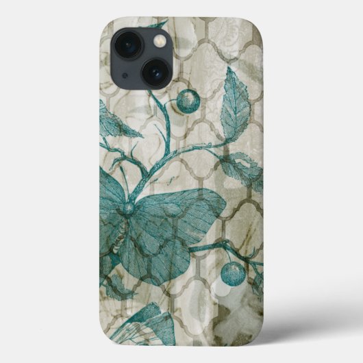 Arabesque Butterflies V Case-Mate iPhone Hülle (Rückseite)