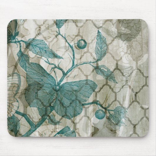 Arabesque Butterflies V Mousepad (Vorne)