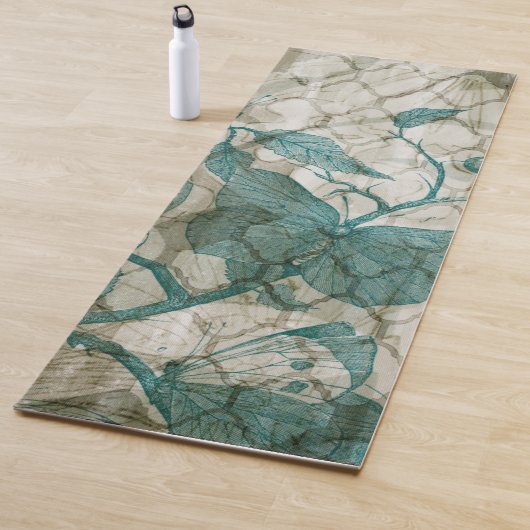 Arabesque Butterflies V Yogamatte (Beispiel)