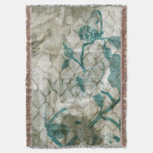 Arabesque Butterflies VI Decke (Vorderseite Vertikal)