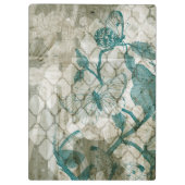 Arabesque Butterflies VI Klemmbrett (Rückseite)