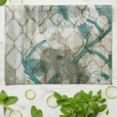 Arabesque Butterflies VI Küchentuch (Gefaltet)