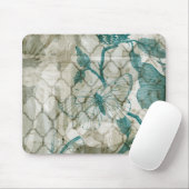 Arabesque Butterflies VI Mousepad (Mit Mouse)