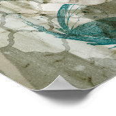 Arabesque Butterflies VI Poster (Ecke)