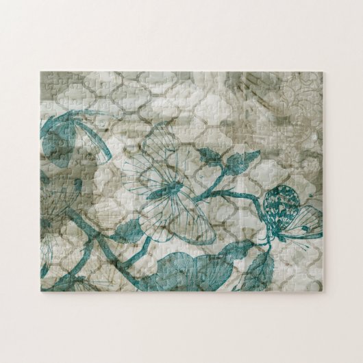Arabesque Butterflies VI Puzzle (Horizontal)