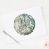 Arabesque Butterflies VI Runder Aufkleber (Umschlag)